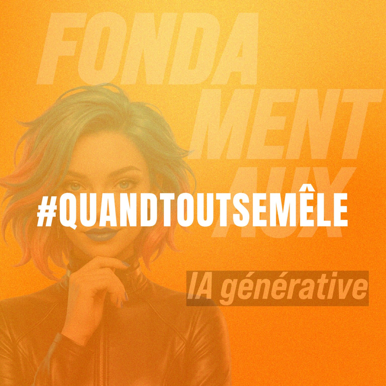 Illustration pédagogique montrant documents, capture d’écran et onde sonore reliés par une IA générative multimodale pour expliquer comment naviguer entre différents formats d’information.